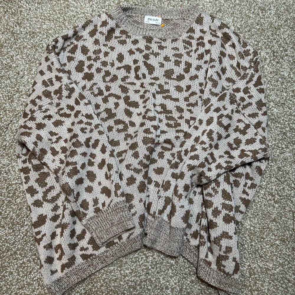 Cheetah Sweater